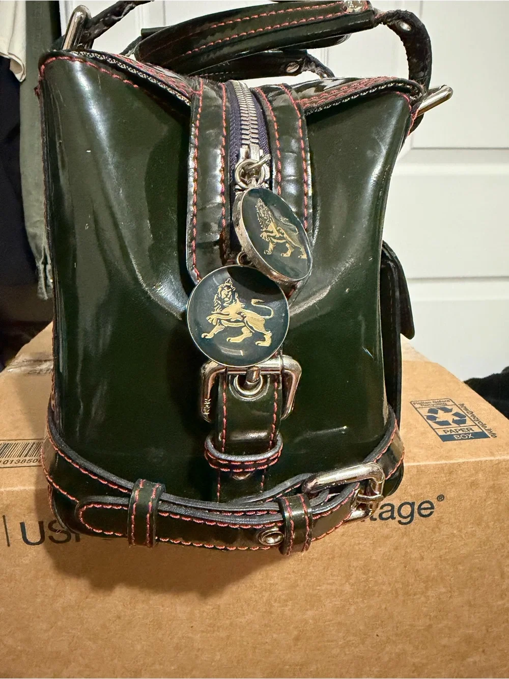 MCM boston bag